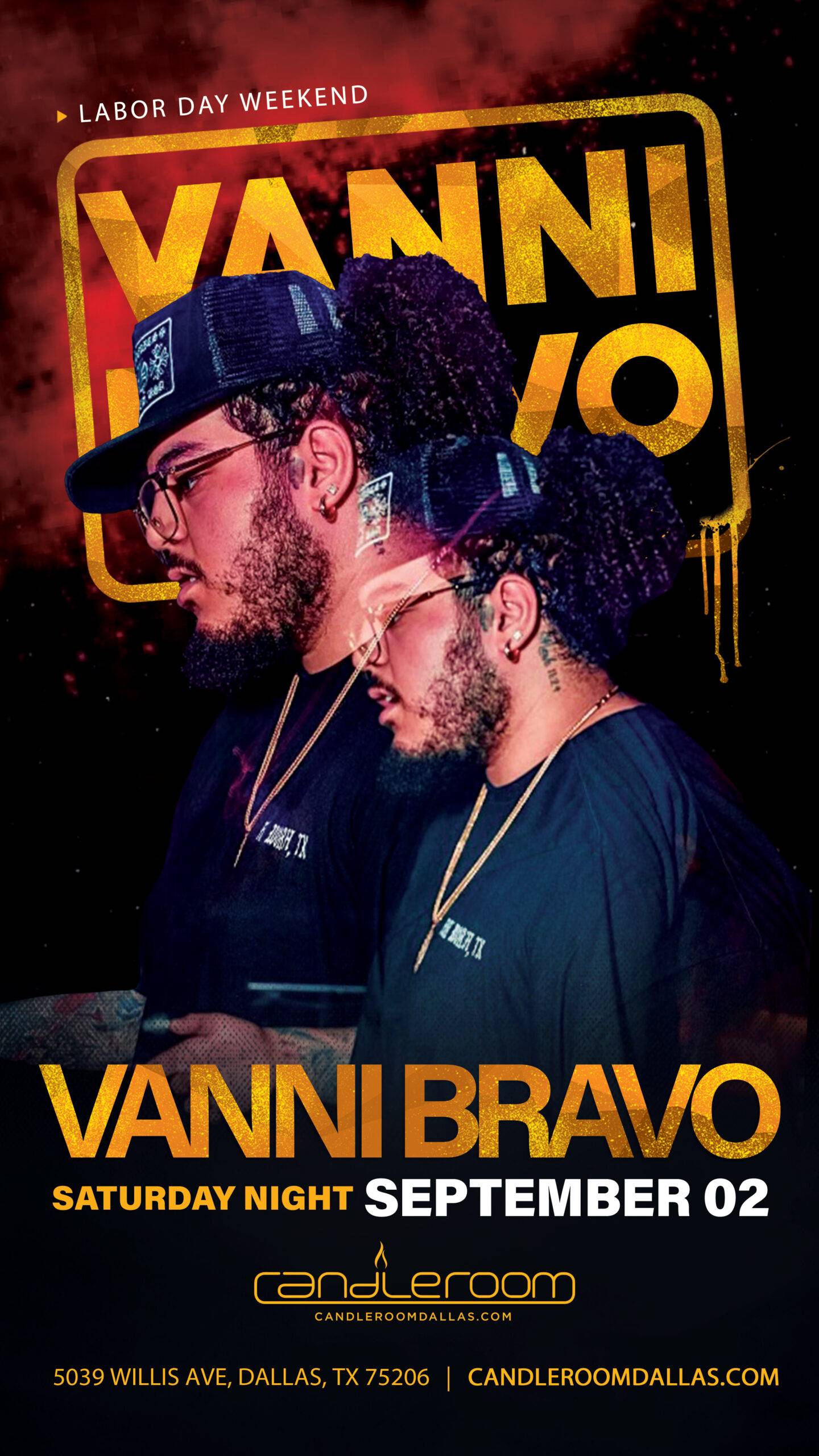 SAT SEP 02: DJ Souljah featuring DJ VANNI BRAVO