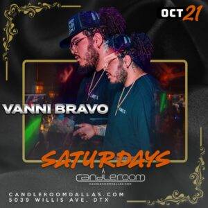 SAT OCT 21: DJ Souljah featuring DJ Vanni Bravo
