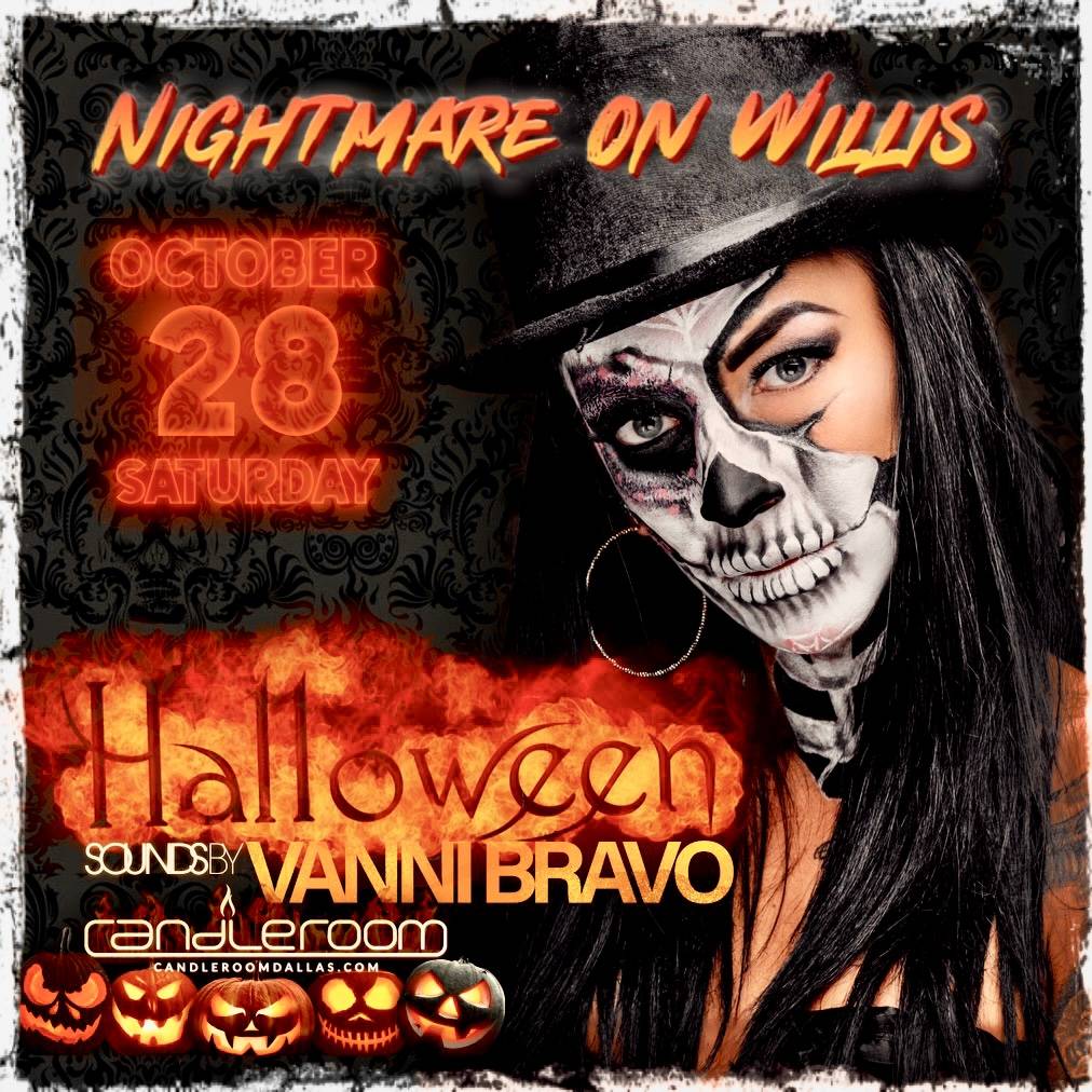 SAT OCT 28 HALLOWEEN featuring DJ Vanni Bravo candleroom