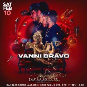 SAT FEB 10: Saturdays w/ DJ Souljah featuring Vanni Bravo