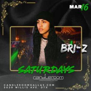 SAT MAR 16: DJ Souljah featuring DJ Bri-Z