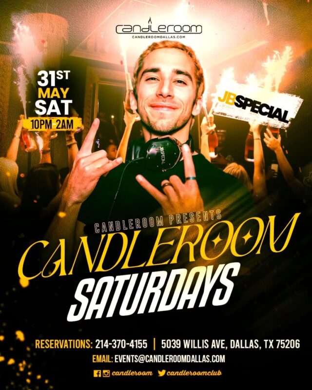 SATURDAY NIGHTS AT CANDLEROOM - DRINK SPECIALS 
5039 Willis Ave, Dallas, TX
VIP & Table Reservations: 214-370-4155 /
Events@CandleroomDallas.com
.
.
.
#candleroom #dfwnightlife #dallasnightlife #barsindallas #thingstodoindallas #dance #girlsnightout
